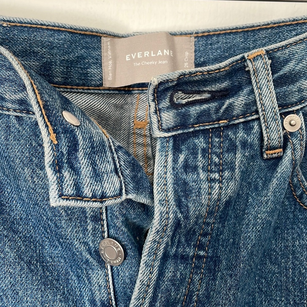 Everlane Cheeky Jeans Original Button-fly 26